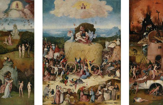 欣赏荷兰文艺复兴大师耶罗尼米斯·博斯((hieronymus bosch)的画作时