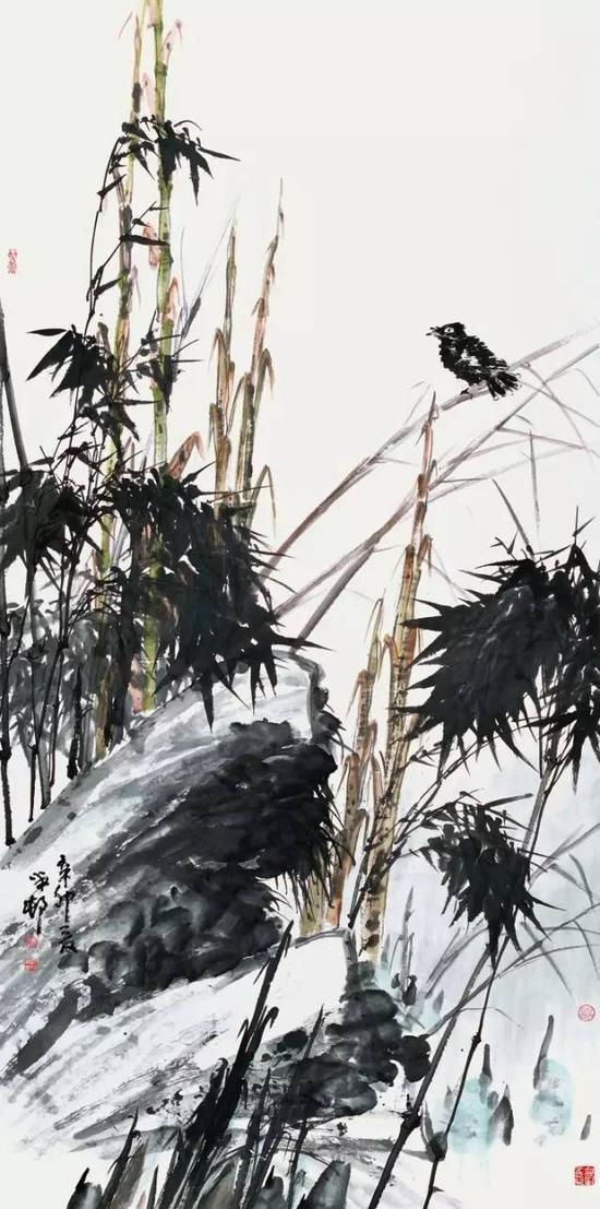 郝邦义写意花鸟画作品全国巡展