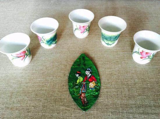 这个嘉兴人要把杭州24节气画在龙井茶叶上