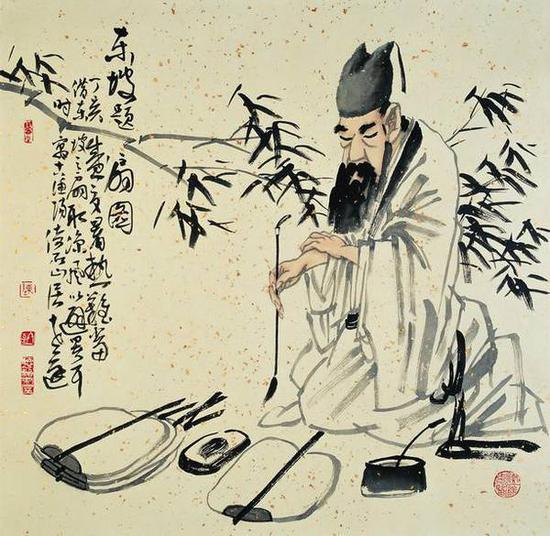 陈冬至:画古人就是画自己