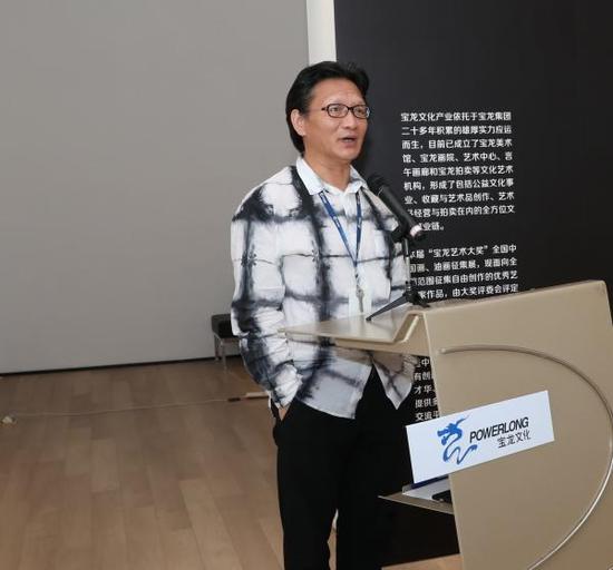 宝龙美术馆馆长李晓峰