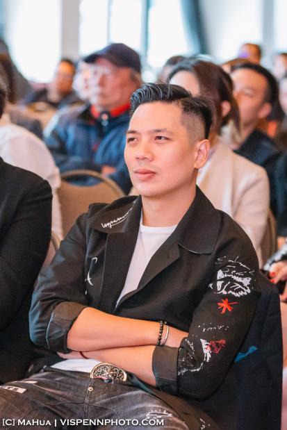 导演宋阳出席开心麻花2018海外战略发布会