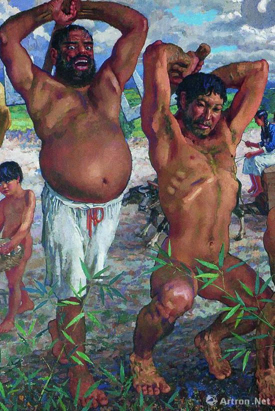 徐悲鸿愚公移山再现有望打破中国油画纪录