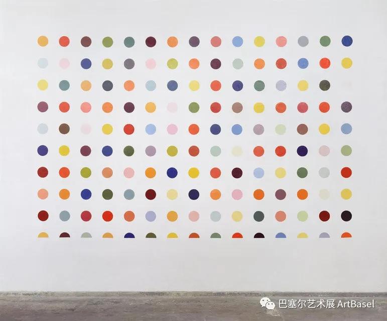 《Row》（1988），达米恩·赫斯特（Damien Hirst），图片由艺术家提供