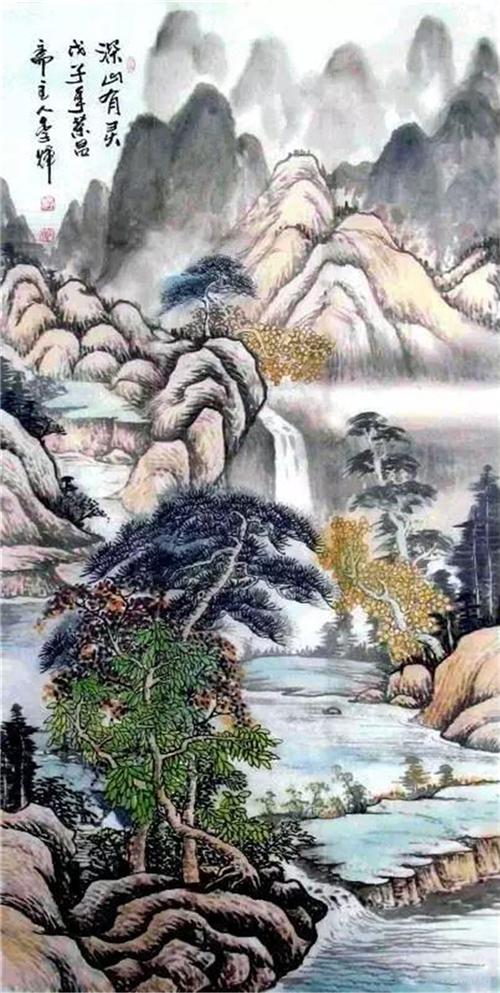 品读当代实力派画家李辉山水世界