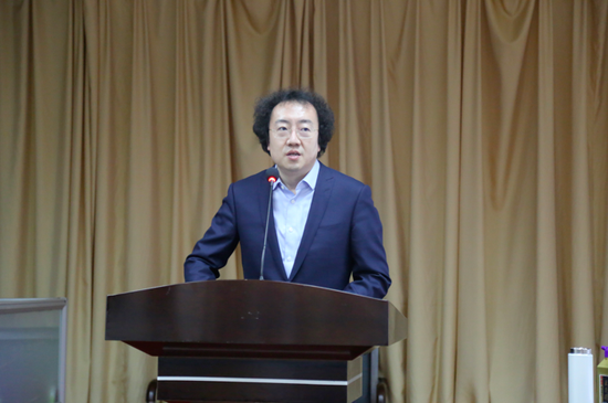 天津著名书法家李淼老师应邀为廊坊师范学院讲学