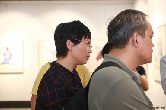《海上有戏》戏曲人物画名家邀请展在沪开幕|新浪书画|朱屺瞻艺术馆