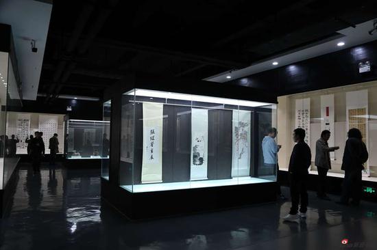 家临摹展开幕|新浪书画|张继馨艺术馆|经典的魅力_新浪收藏_新浪网