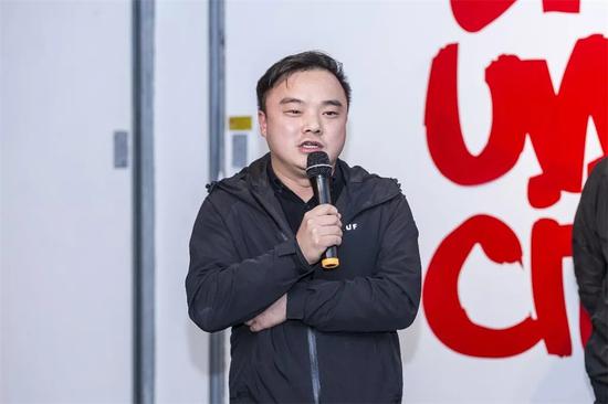本次展览策展人陈瑞