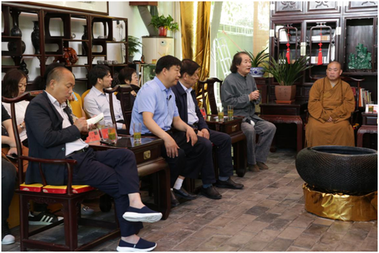 副会长,河南省佛教协会会长,少林寺方丈释永信大师和国家级非遗传承人