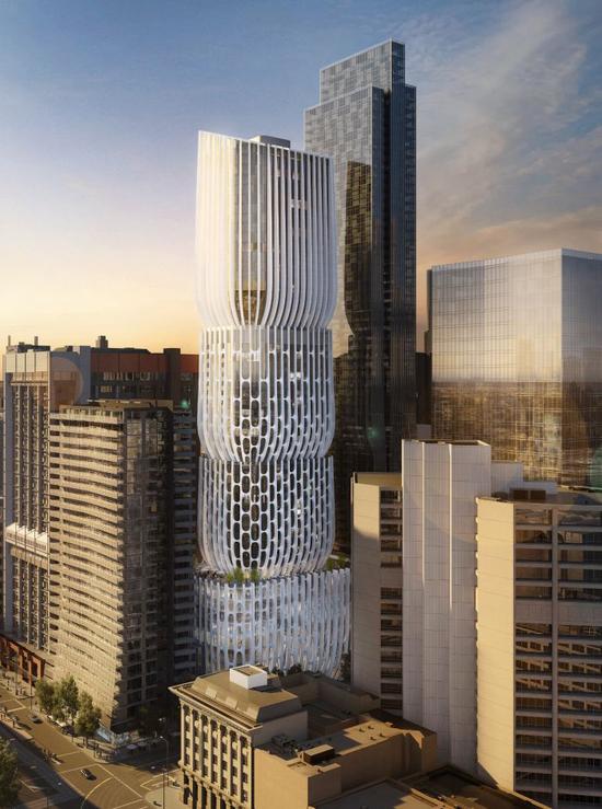 扎哈61哈迪德建筑师事务所与plus architecture合作设计了位于
