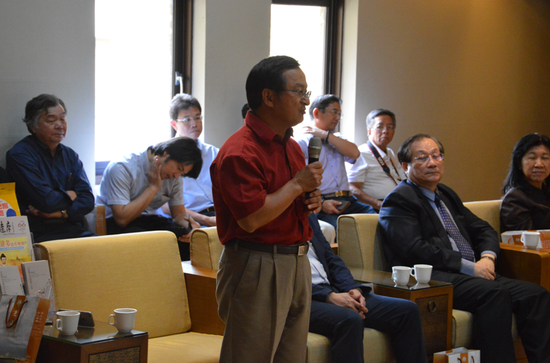 2016尹沧海禅意画展在台湾佛光山佛陀纪念馆开幕