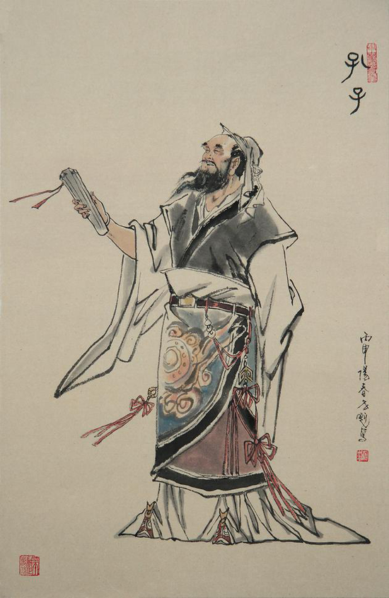 《孔子》|  窦世魁作品