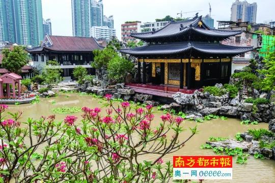 粤剧艺术博物馆就像一座精美的岭南园林