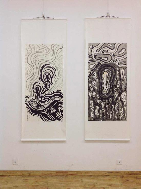 "在场·不在场"解构主义艺术北京展开幕