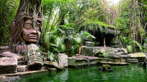 吴哥窟旁的热带雨林下发现完整的城市
