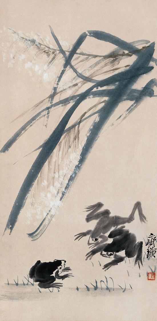 自刻限定版画作品〈漁港浅春〉 自刻限定版画作品〈漁港浅春〉