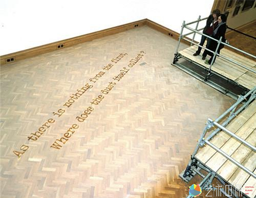 徐冰《何处惹尘埃》(2004)