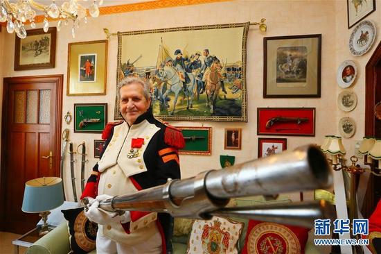 崇拜者建成家庭拿破仑博物馆相关藏品达数千件
