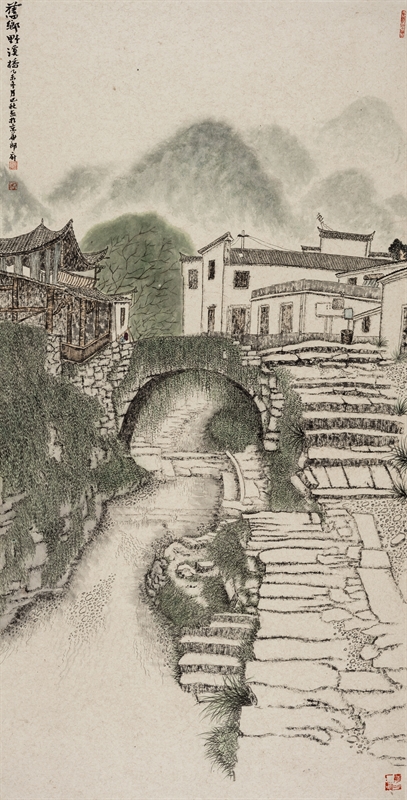 故土·乡愁:巴秋画展在京举行