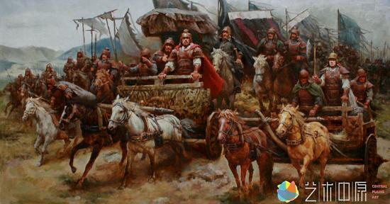 张国强五年完成国家重大历史题材作品武丁强盛