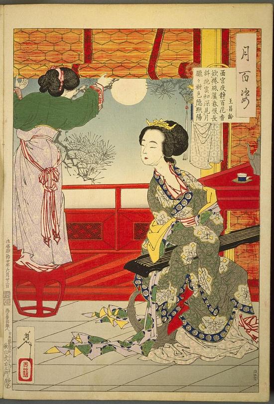 日本最后的浮世绘画师 绘制了什么样的月下故事