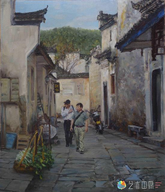 刘建中江南写意油画展