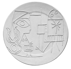 杰奎琳在画架旁