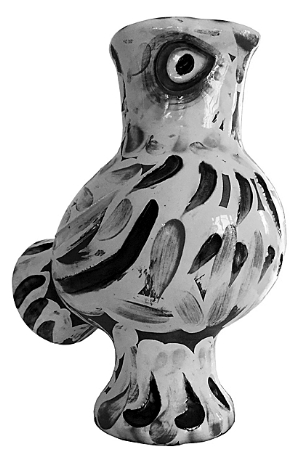 毕加索的 “猫头鹰”系列作品