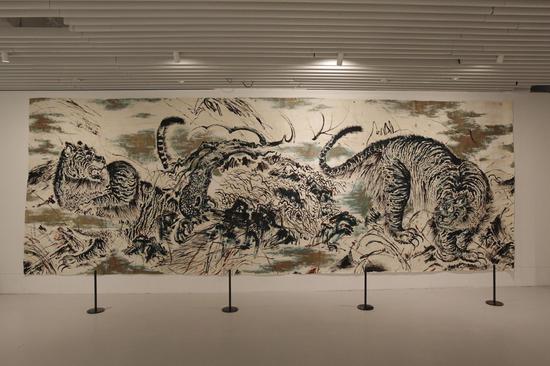 中国当代艺术家孙逊作品《高丽的清晨》