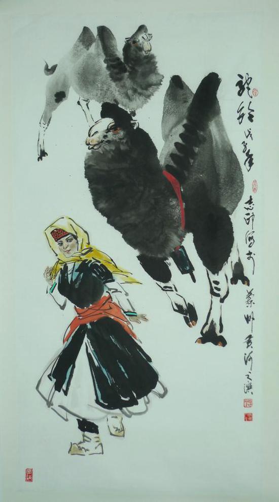 著名画家杨志印