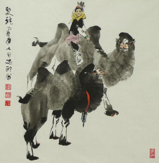 著名画家杨志印