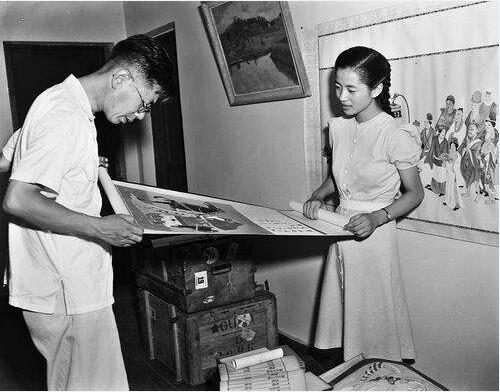 "常沙娜艺术研究与应用展"揭幕