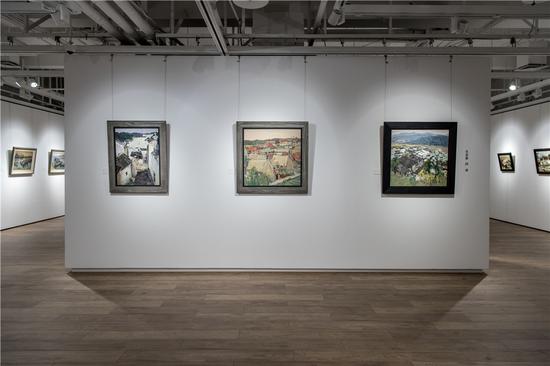 中国油画院研修班9人绘画作品展亮相爱慕美术馆