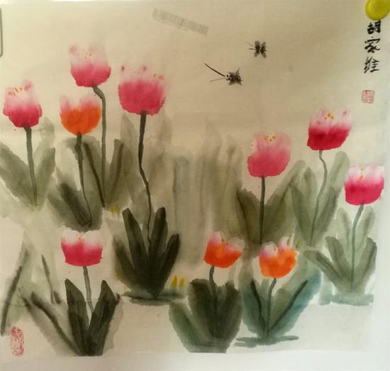 美好家园:2017全国少年儿童绘画书法艺术大展开幕