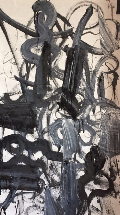 陈老铁作品(张力实验水墨主要缔造者之一,中国美术家协会会员,广州