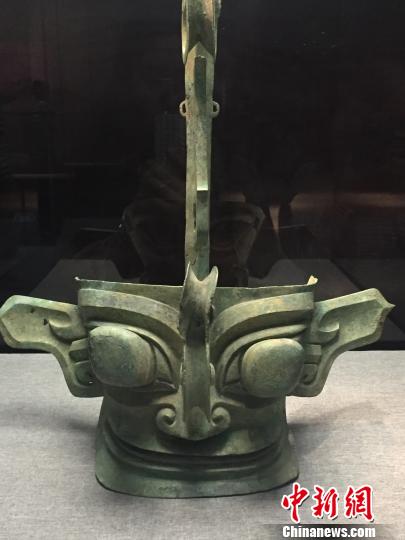 图为展览的文物。　郝烨　摄