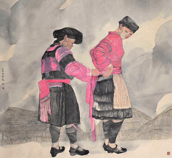 思入微茫高毅黄华三水墨作品展举办