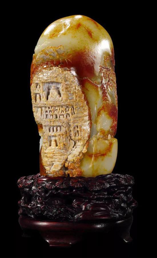 苏然巧雕浆石自有奇趣