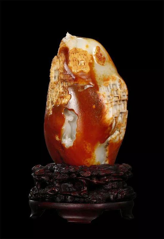 苏然巧雕浆石自有奇趣