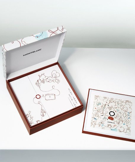 万宝龙品牌挚友冯唐手书“春水初生，春林初盛，春风十里，不如你”
