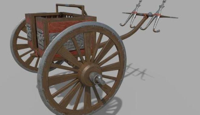 西周"第一豪车"青铜轮牙马车重现