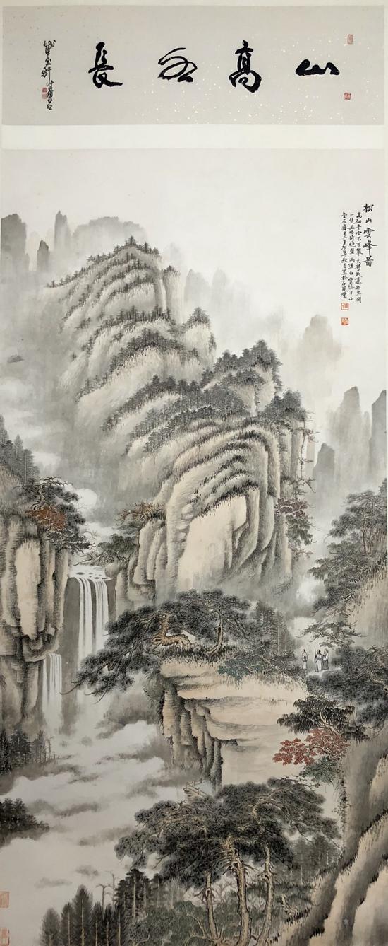 宋风雅韵高华阁门生周传玉周敏作品展上海开幕