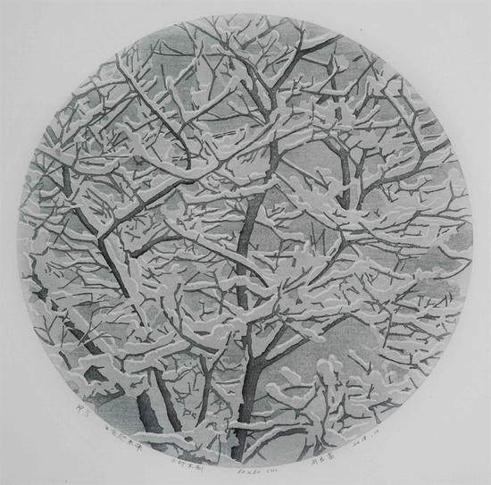 水印千年不懈传承:水印版画人才培养计划成果凸显|水印版画|木刻_新浪