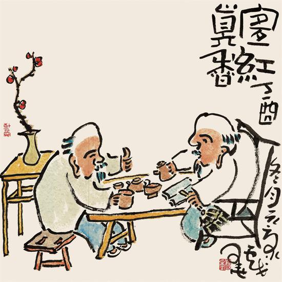艺术家查元康书画作品