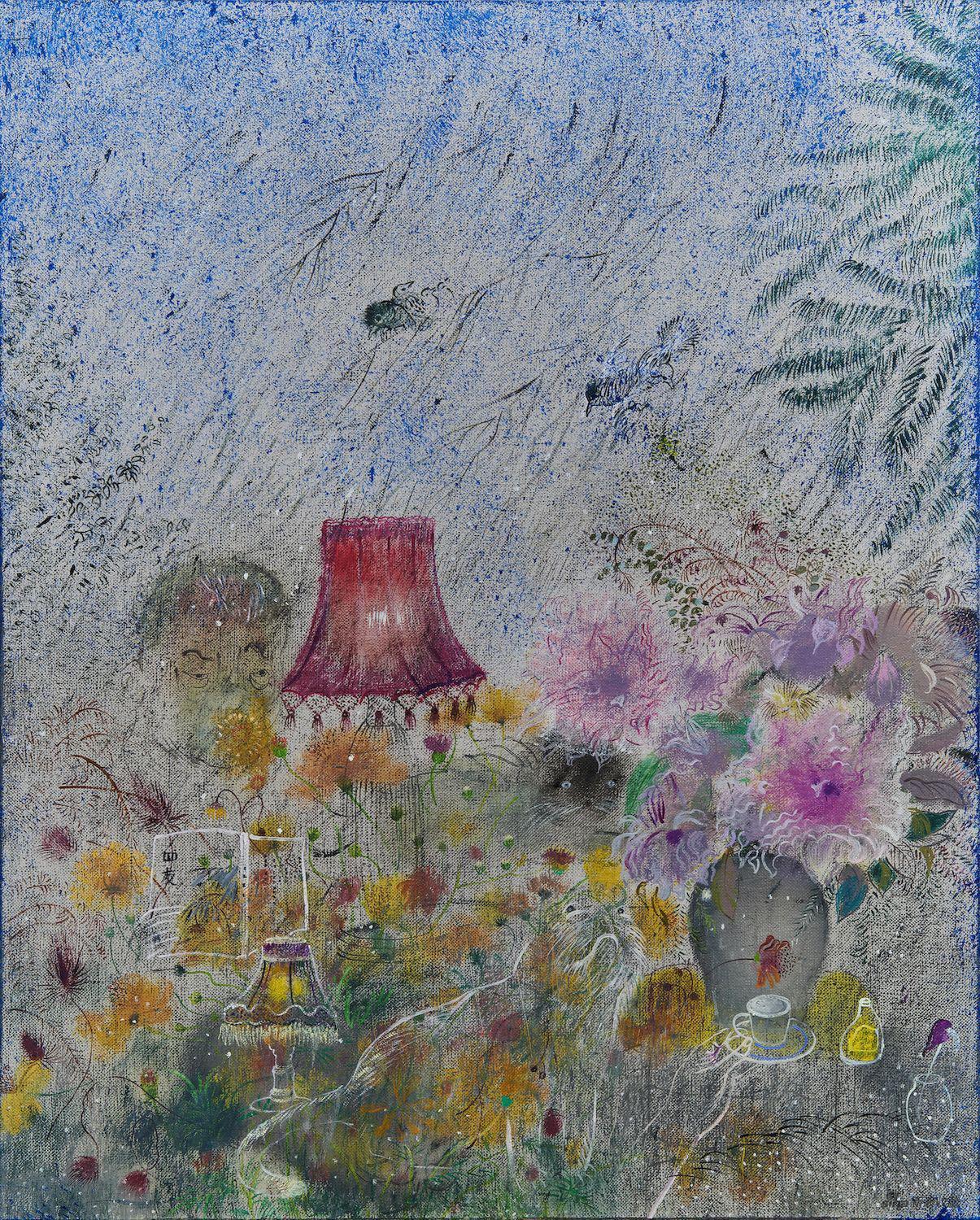 《四季歌》,布面油画,75×60cm,2022