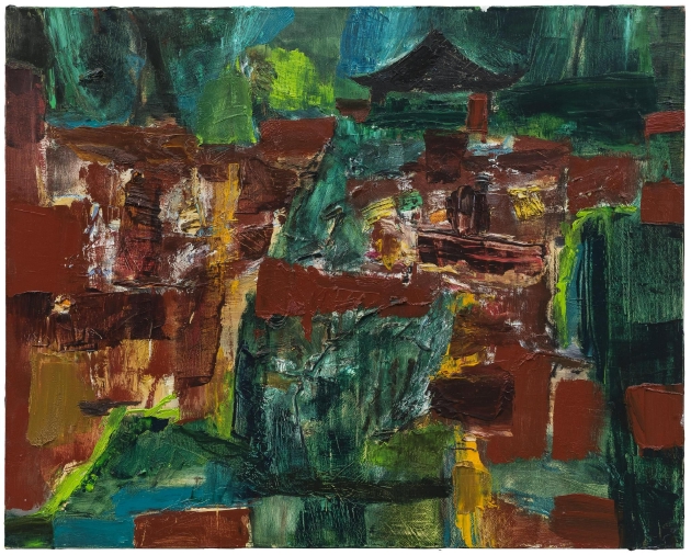 刘商英 《常熟4号》 80X100cm 布面油画 2016年