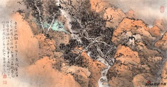 海上山名家册页展乐震文作品赏析