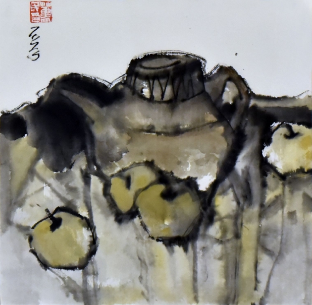 董丛民《静物系列——印象》48×48cm