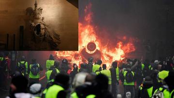 法国暴徒打砸凯旋门博物馆